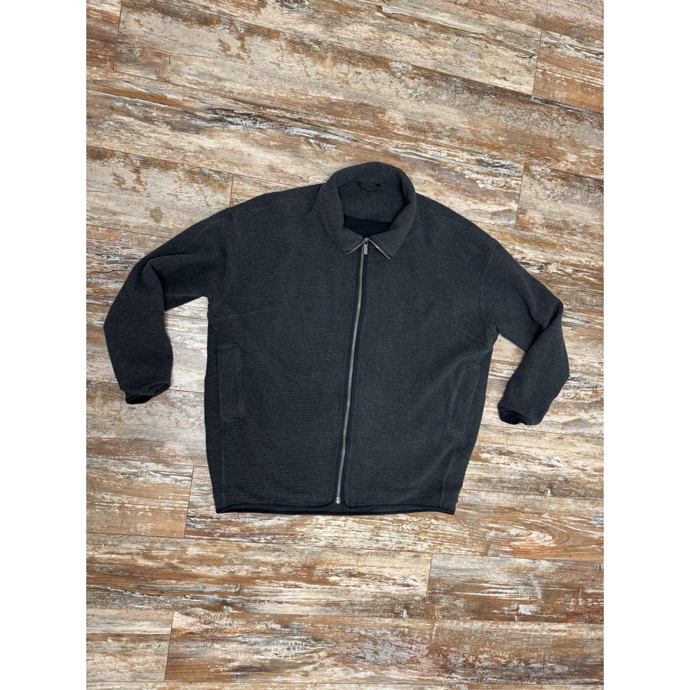 Women's Lululemon Gray Full Zip Jacket Size 10 / Large Athletic Athleisure